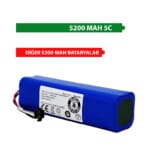 Robx R7 Akıllı Robot Süpürge Bataryası 14.4V Orijinal Kapasite